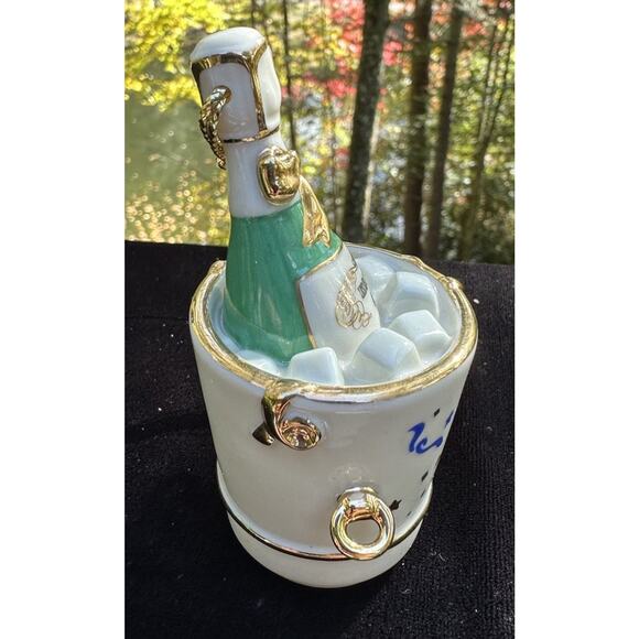 Vtg Lenox Christmas Ornament Celebrate 2000 Korbel Champagne 3.25” Mint-S73 - Picture 3 of 7